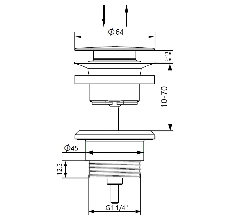 Design-Schaftventil
